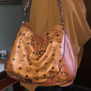 Authentic MCM Shoulder Hobo Bag